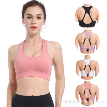 Soutien-gorge de sport à maintien moyen pour femme